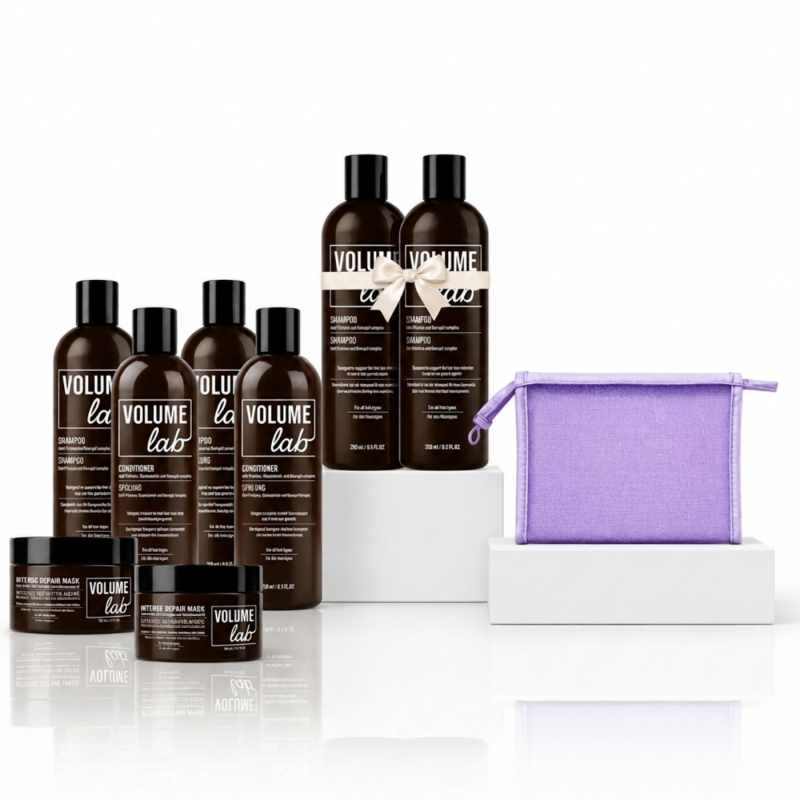SPECIALERBJUDANDE! VOLUME LAB HÅRVÄXTSET + 2 SCHAMPON GRATIS 